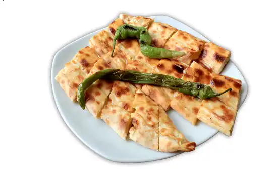 Peynirli Sade / Flat Bread with white cheese