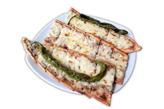 Kıymalı Kaşarlı / Flat Bread with ground meat and Kashar cheese