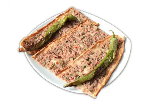 Kıymalı Pide / Flat Bread with ground meat